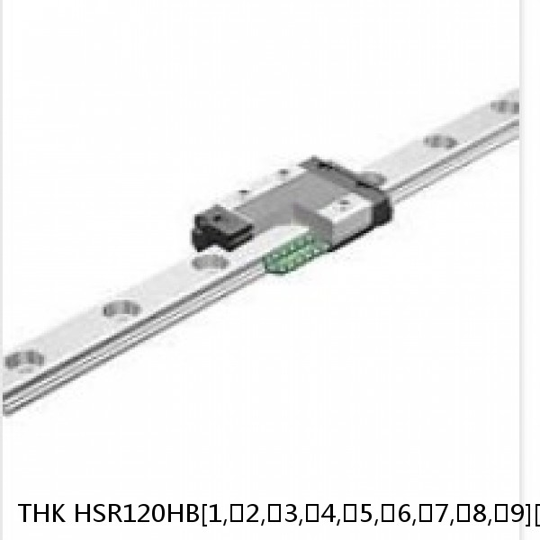 HSR120HB[1,​2,​3,​4,​5,​6,​7,​8,​9][RR,​SS,​UU]+[382-3000/1]L[H,​P] THK Standard Linear Guide Accuracy and Preload Selectable HSR Series