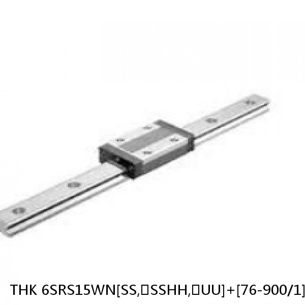6SRS15WN[SS,​SSHH,​UU]+[76-900/1]LM THK Miniature Linear Guide Caged Ball SRS Series