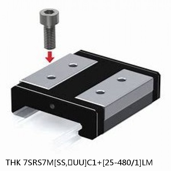 7SRS7M[SS,​UU]C1+[25-480/1]LM THK Miniature Linear Guide Caged Ball SRS Series