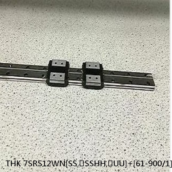 7SRS12WN[SS,​SSHH,​UU]+[61-900/1]L[H,​P]M THK Miniature Linear Guide Caged Ball SRS Series