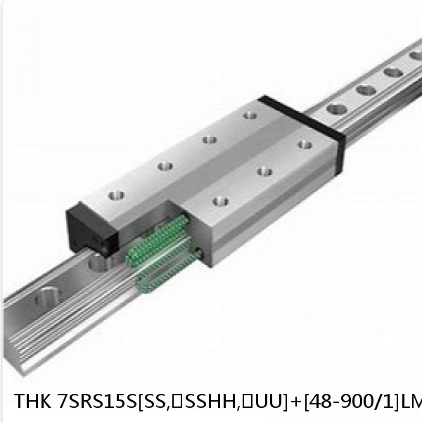 7SRS15S[SS,​SSHH,​UU]+[48-900/1]LM THK Miniature Linear Guide Caged Ball SRS Series