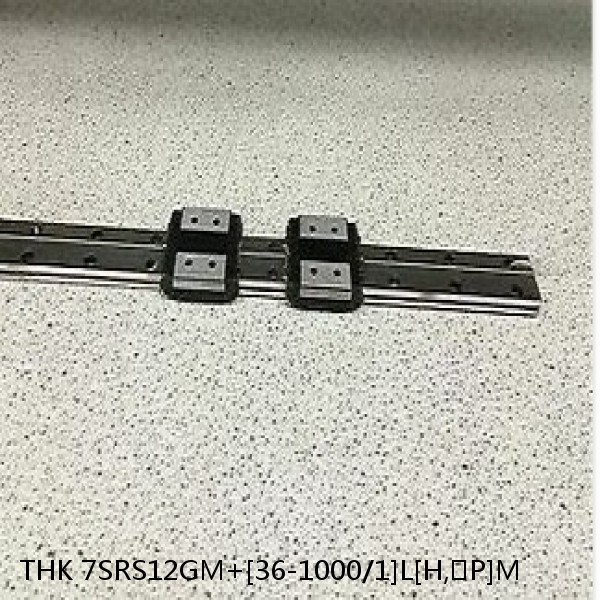7SRS12GM+[36-1000/1]L[H,​P]M THK Miniature Linear Guide Full Ball SRS-G Accuracy and Preload Selectable