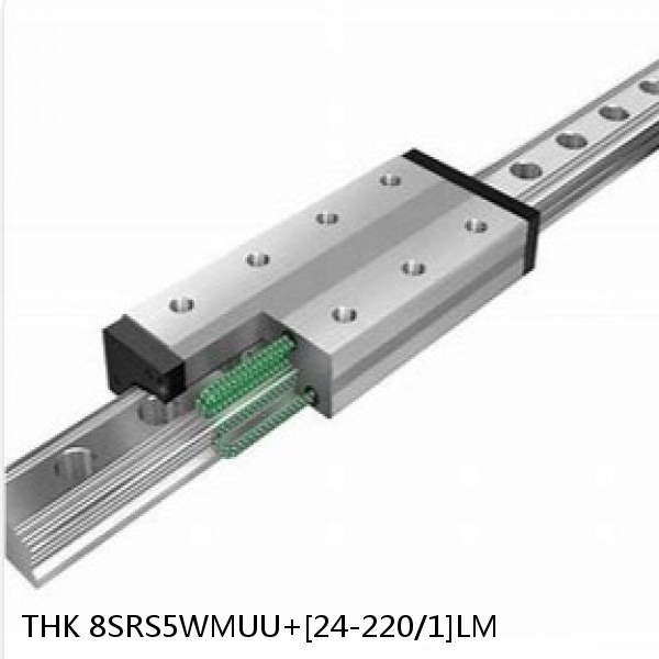 8SRS5WMUU+[24-220/1]LM THK Miniature Linear Guide Caged Ball SRS Series