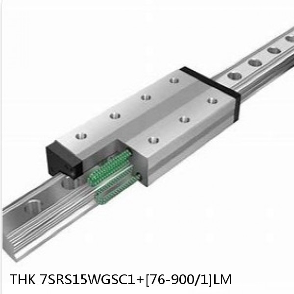 7SRS15WGSC1+[76-900/1]LM THK Miniature Linear Guide Full Ball SRS-G Accuracy and Preload Selectable