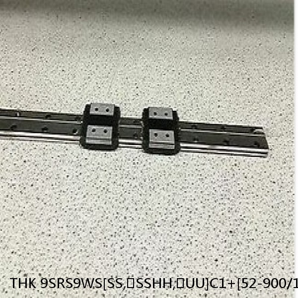 9SRS9WS[SS,​SSHH,​UU]C1+[52-900/1]LM THK Miniature Linear Guide Caged Ball SRS Series