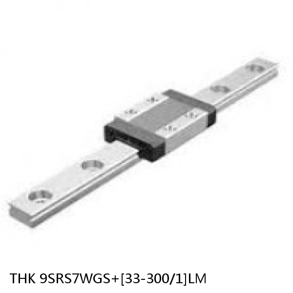 9SRS7WGS+[33-300/1]LM THK Miniature Linear Guide Full Ball SRS-G Accuracy and Preload Selectable