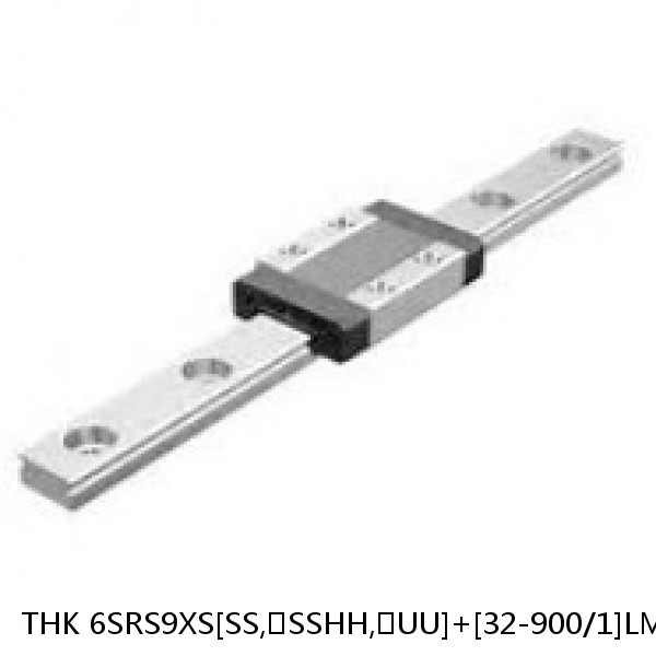 6SRS9XS[SS,​SSHH,​UU]+[32-900/1]LM THK Miniature Linear Guide Caged Ball SRS Series #1 small image
