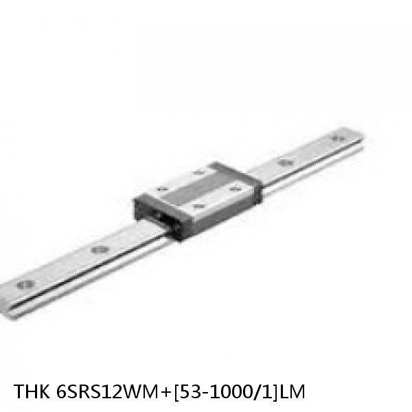 6SRS12WM+[53-1000/1]LM THK Miniature Linear Guide Caged Ball SRS Series
