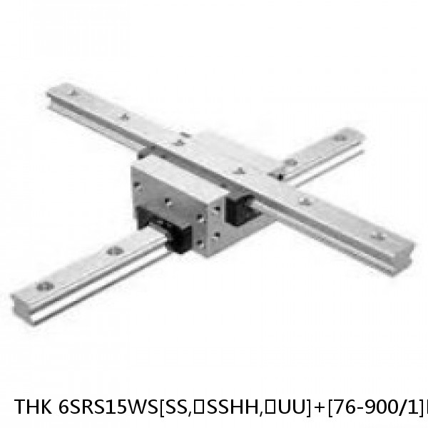 6SRS15WS[SS,​SSHH,​UU]+[76-900/1]L[H,​P]M THK Miniature Linear Guide Caged Ball SRS Series #1 small image