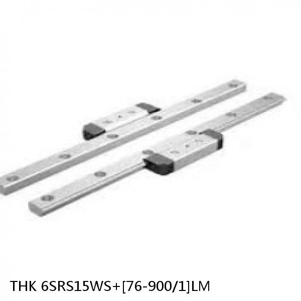6SRS15WS+[76-900/1]LM THK Miniature Linear Guide Caged Ball SRS Series #1 small image