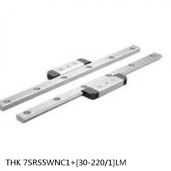 7SRS5WNC1+[30-220/1]LM THK Miniature Linear Guide Caged Ball SRS Series #1 small image