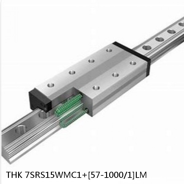 7SRS15WMC1+[57-1000/1]LM THK Miniature Linear Guide Caged Ball SRS Series #1 small image