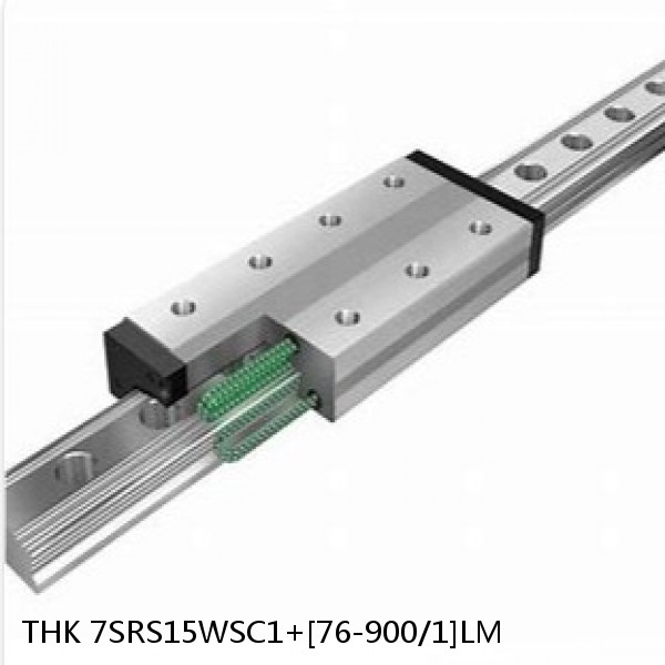 7SRS15WSC1+[76-900/1]LM THK Miniature Linear Guide Caged Ball SRS Series