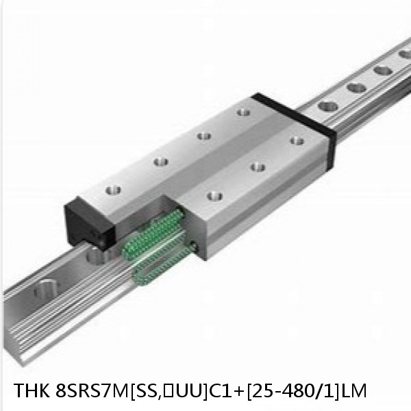 8SRS7M[SS,​UU]C1+[25-480/1]LM THK Miniature Linear Guide Caged Ball SRS Series #1 small image