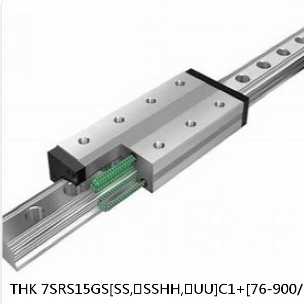 7SRS15GS[SS,​SSHH,​UU]C1+[76-900/1]LM THK Miniature Linear Guide Full Ball SRS-G Accuracy and Preload Selectable