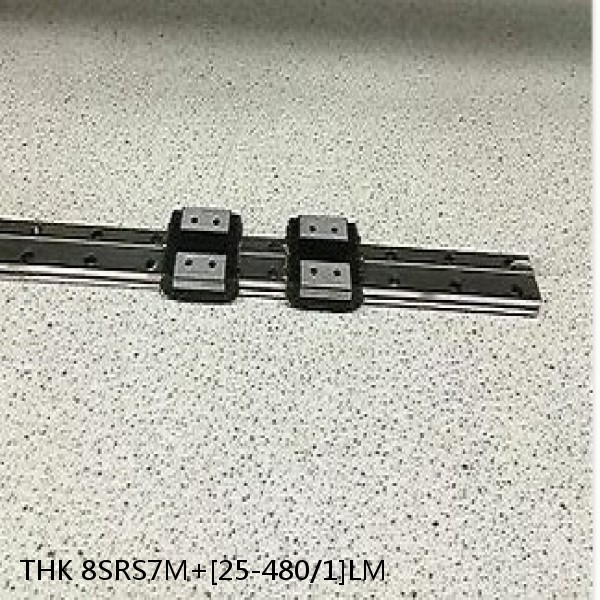 8SRS7M+[25-480/1]LM THK Miniature Linear Guide Caged Ball SRS Series #1 small image