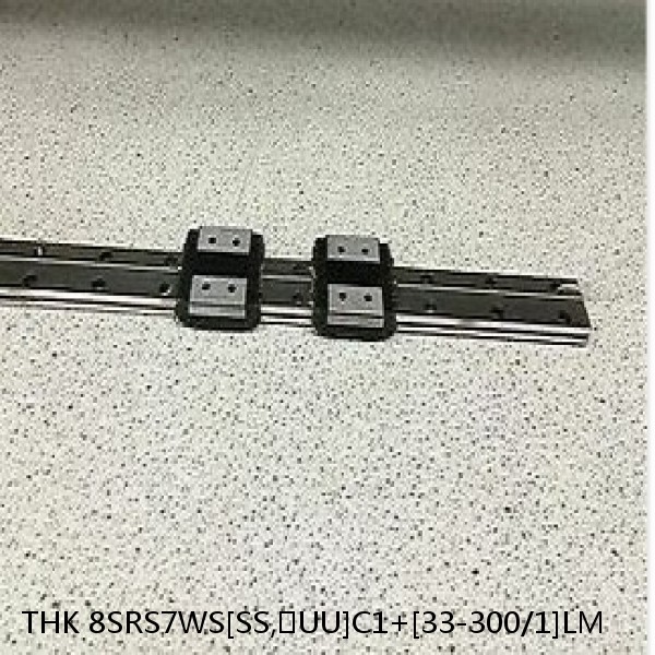 8SRS7WS[SS,​UU]C1+[33-300/1]LM THK Miniature Linear Guide Caged Ball SRS Series #1 small image