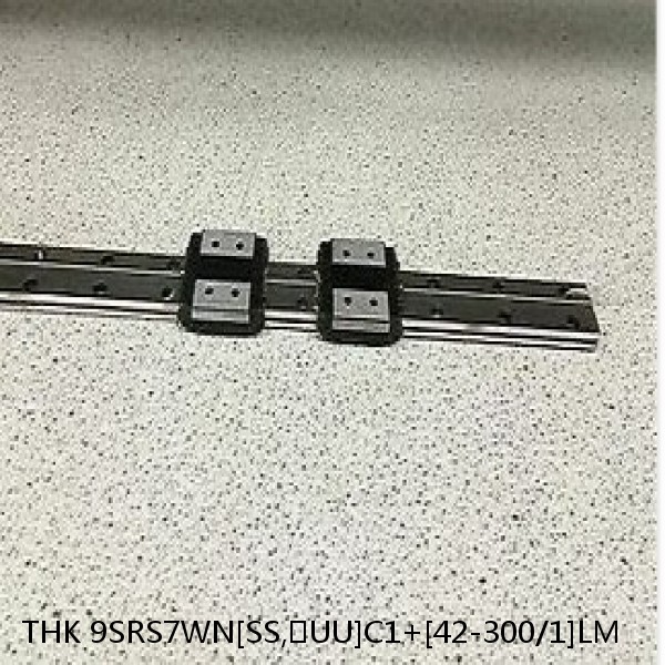 9SRS7WN[SS,​UU]C1+[42-300/1]LM THK Miniature Linear Guide Caged Ball SRS Series #1 small image