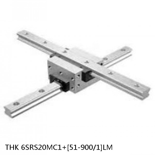 6SRS20MC1+[51-900/1]LM THK Miniature Linear Guide Caged Ball SRS Series #1 image