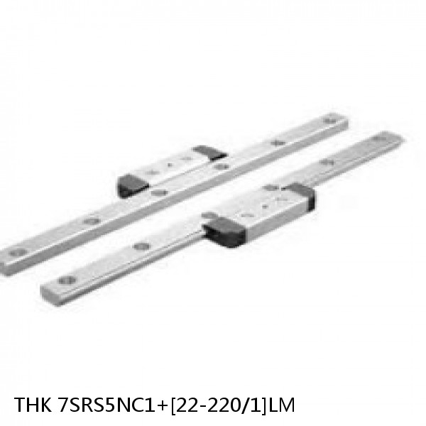 7SRS5NC1+[22-220/1]LM THK Miniature Linear Guide Caged Ball SRS Series #1 image