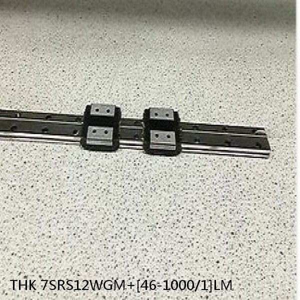 7SRS12WGM+[46-1000/1]LM THK Miniature Linear Guide Full Ball SRS-G Accuracy and Preload Selectable #1 image