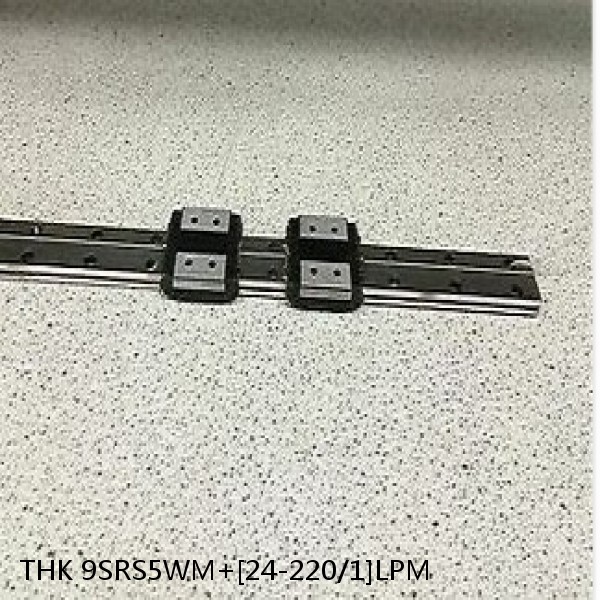 9SRS5WM+[24-220/1]LPM THK Miniature Linear Guide Caged Ball SRS Series #1 image