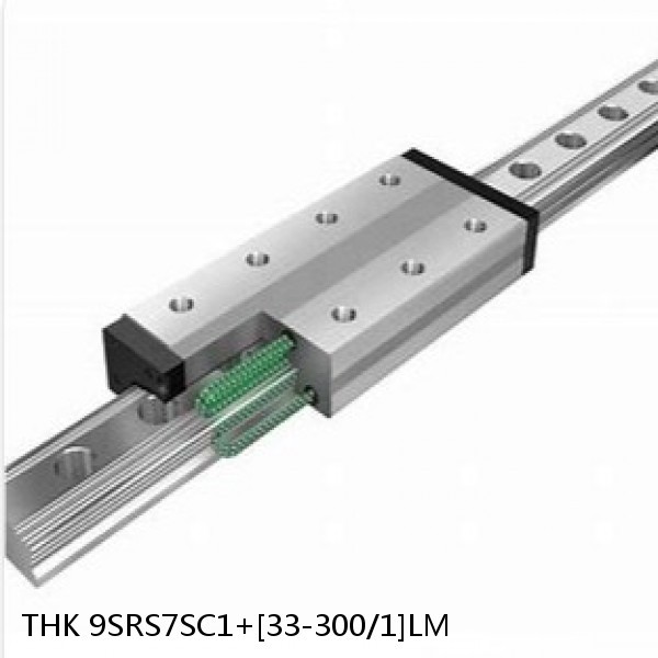 9SRS7SC1+[33-300/1]LM THK Miniature Linear Guide Caged Ball SRS Series #1 image